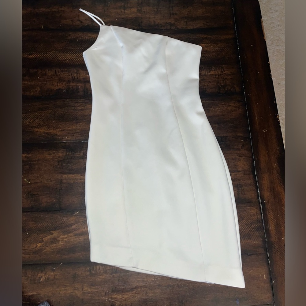 MISHA COLLECTION white dress